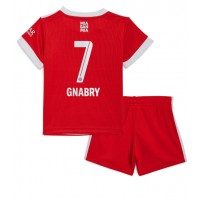 Bayern Munich Serge Gnabry #7 Hjemmebanesæt Børn 2022-23 Kortærmet (+ Korte bukser)